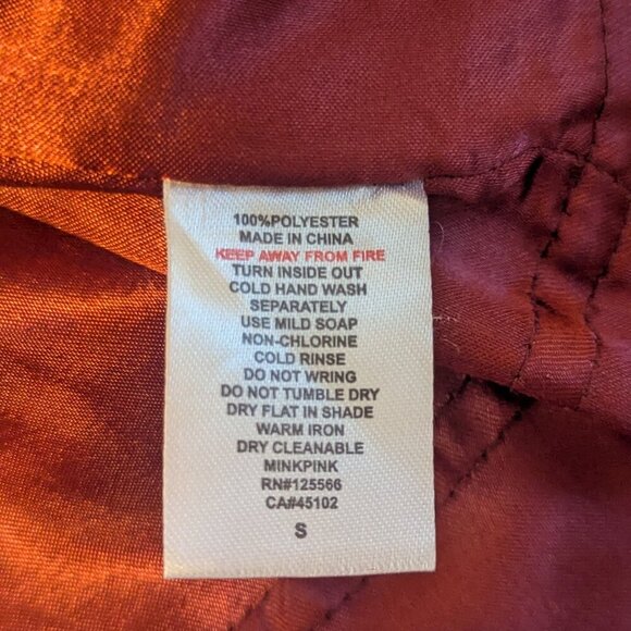 Vintage Faux Fur Long Jacket Winter Coat Mink Mob Wife Zip Scarface Going Out - Picture 5 of 9